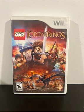 Lego The Lord of the Rings Wii Game - Complete Tested